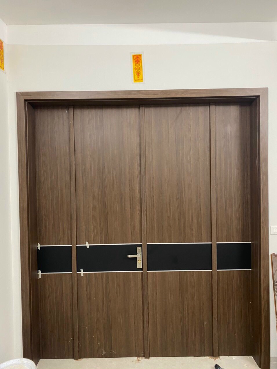 Cửa gỗ Composite Austdoor LA303 - Lineart