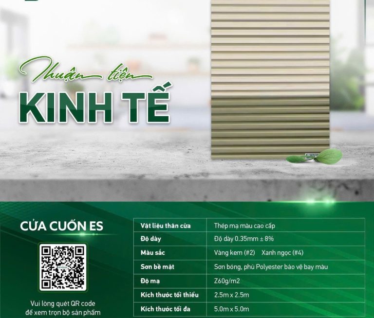Cửa Cuốn Tấm Liền New Star