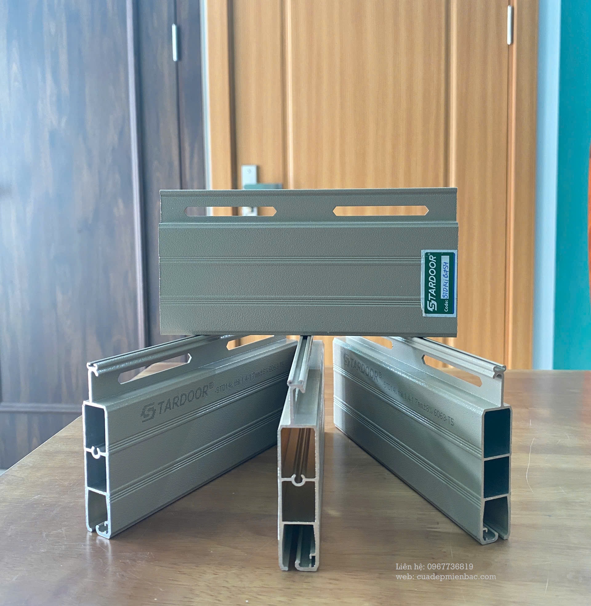Cửa cuốn khe thoáng Stardoor STD14i | NAN DÀY ĐẾN 1.7MM