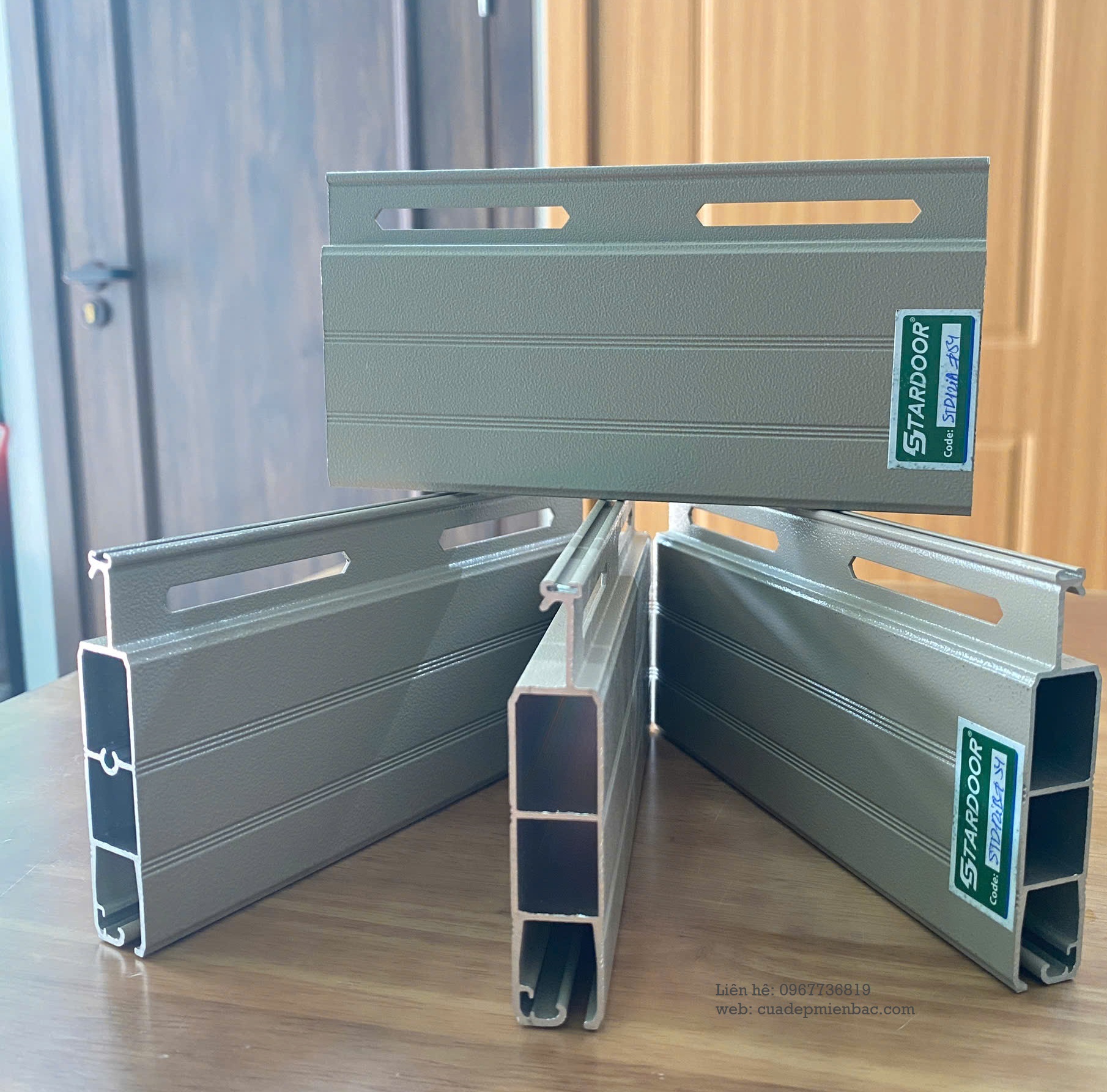 Cửa cuốn khe thoáng Stardoor STD12i | NAN DÀY ĐẾN 1.5MM