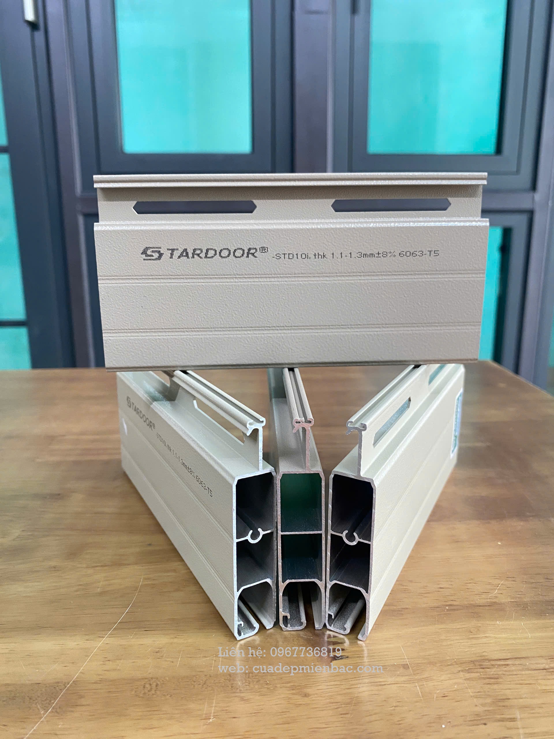 Cửa cuốn khe thoáng Stardoor STD10i | NAN DÀY 1.1 - 1.3 MM