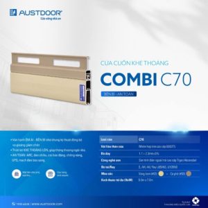 Cửa Cuốn Austdoor Siêu Thoáng C70