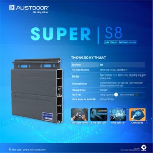 Cửa Cuốn Austdoor Khe Thoáng S8