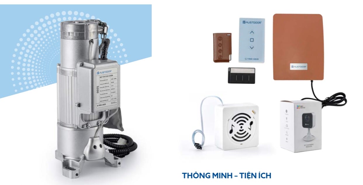 Cửa Cuốn Austdoor Khe Thoáng E53i