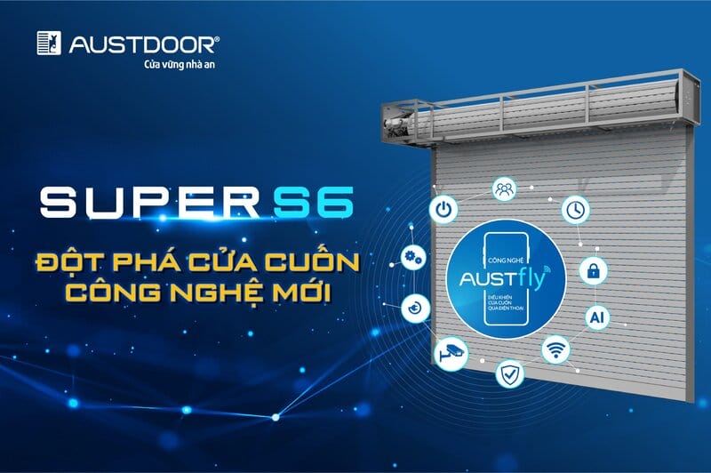 Cửa Cuốn Austdoor Khe Thoáng S6