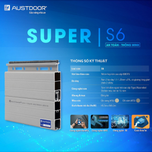Cửa Cuốn Austdoor Khe Thoáng S6